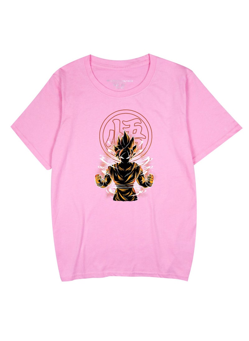 Dragon Ball Sun Wukong Casual Loose Cotton Short Sleeved Shirt