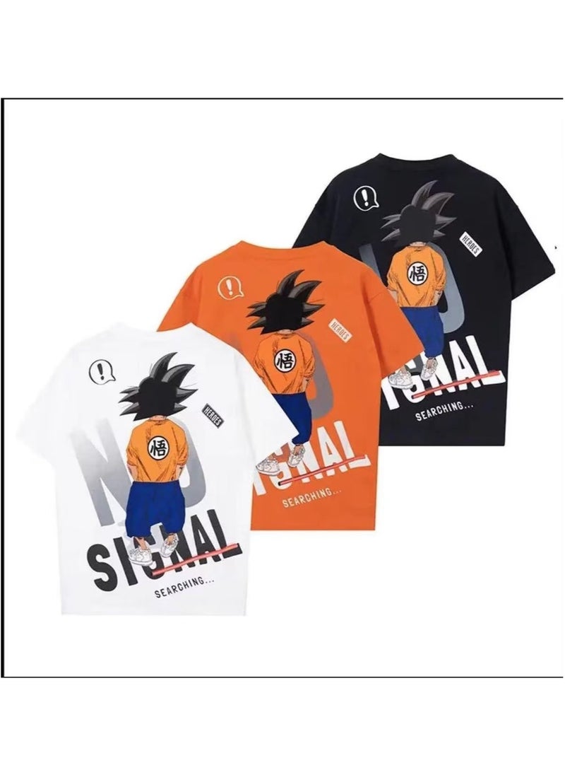 2024 Summer Dragon Ball Sun Wukong Loose Casual T-shirt