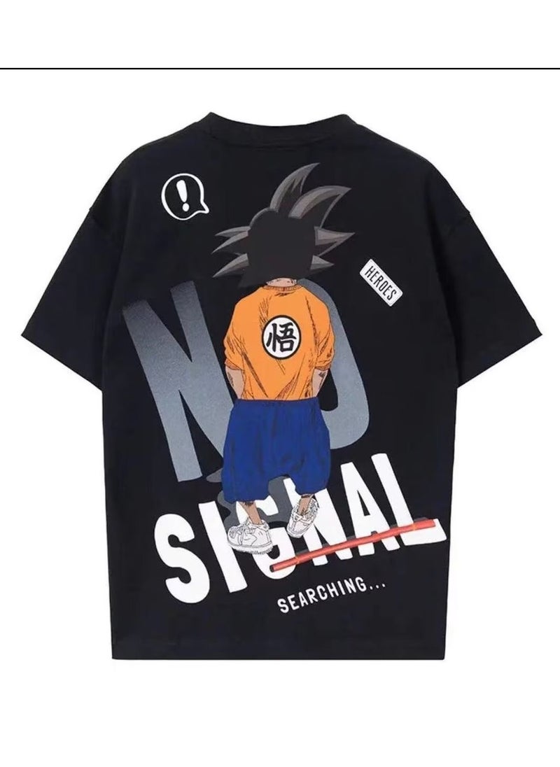 2024 Summer Dragon Ball Sun Wukong Loose Casual T-shirt