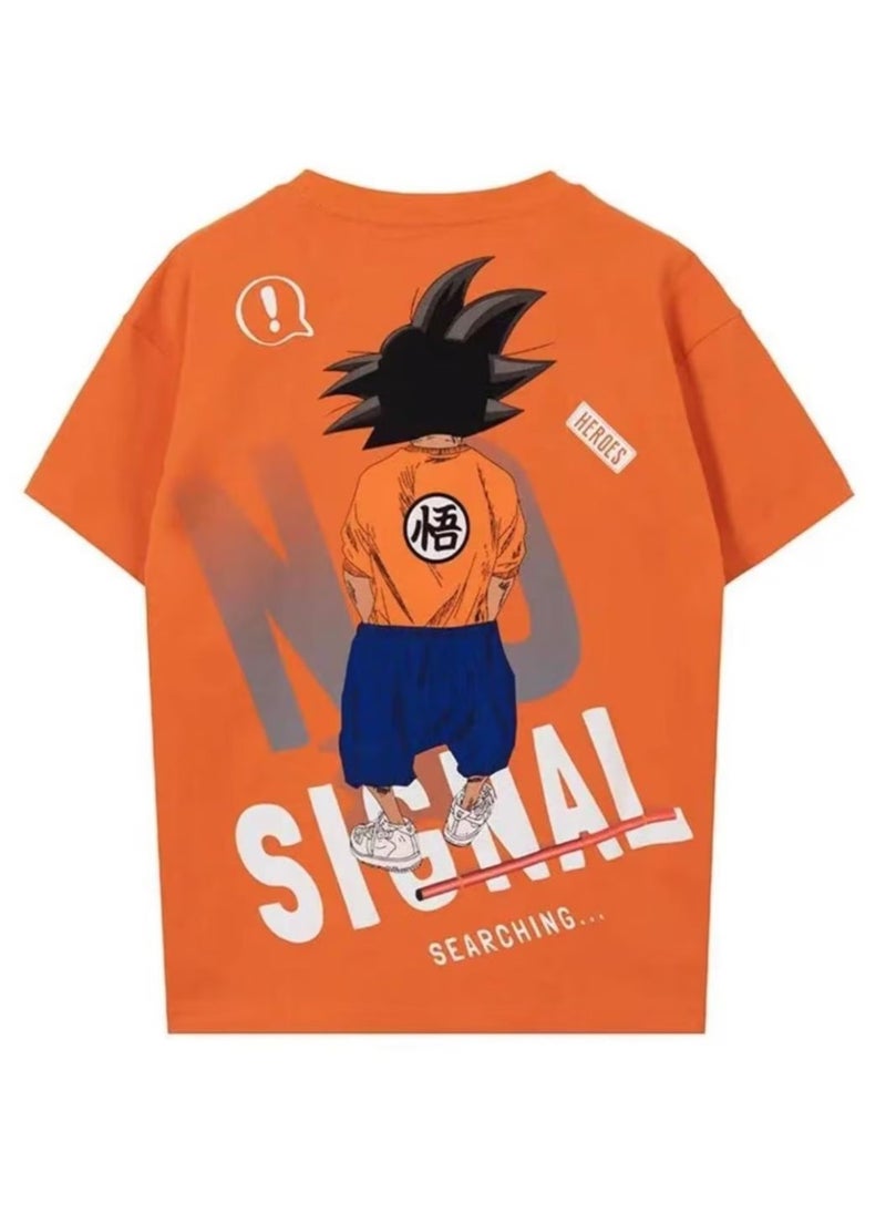 2024 Summer Dragon Ball Sun Wukong Loose Casual T-shirt
