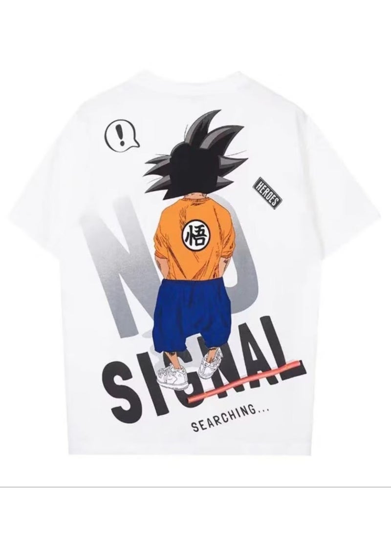 2024 Summer Dragon Ball Sun Wukong Loose Casual T-shirt