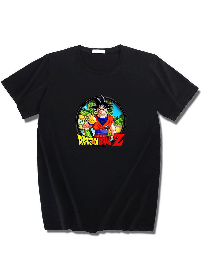 New Dragon Ball Cool Trendy Youth And Children's Pure Cotton T-shirt