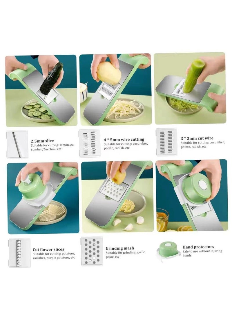 Multifunctional 5-in-1 Vegetable Cutter