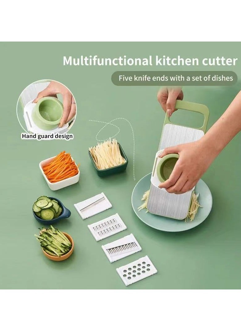 Multifunctional 5-in-1 Vegetable Cutter