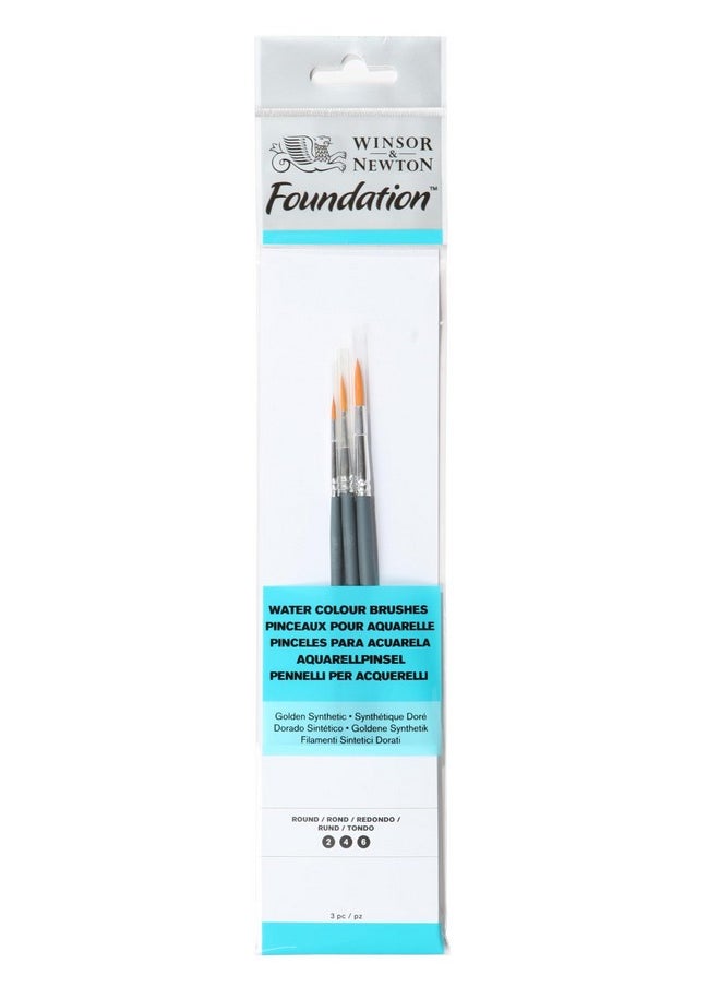 Short Handle Foundation Brush Set (Pack Of 3)