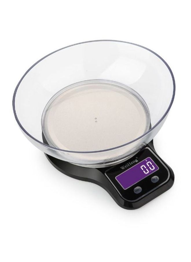 Electronic Digital Kitchen Scale Black