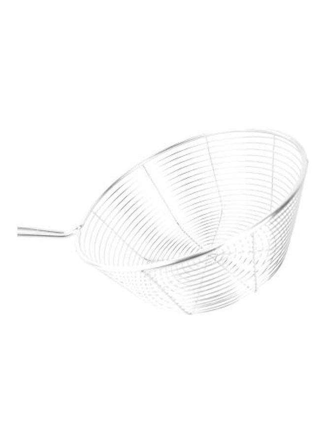 Spider Net Oil Fry Strainer Silver/Yellow