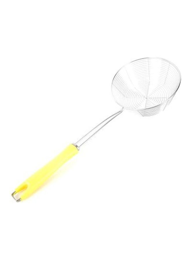 Spider Net Oil Fry Strainer Silver/Yellow