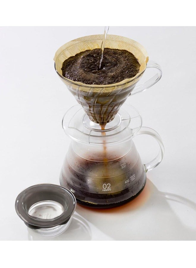 600ml Coffee Server, Standard Glass Coffee Carafe, Coffee Pot, Clear