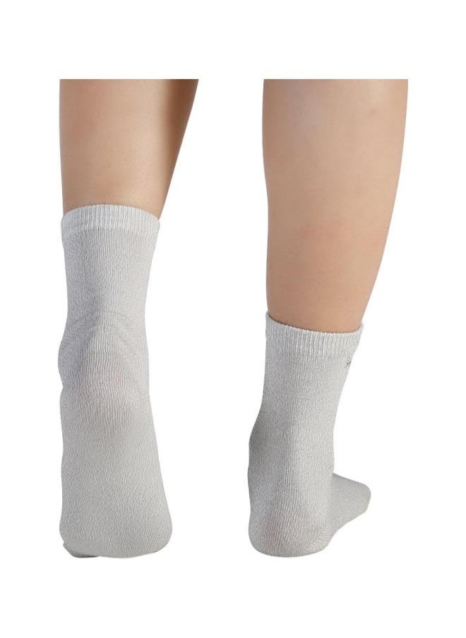 Conductive Socks, 1 Pair Electrode Pain Relief Massage Socks Physiotherapy Health Care Conductive Socks (Long Type)