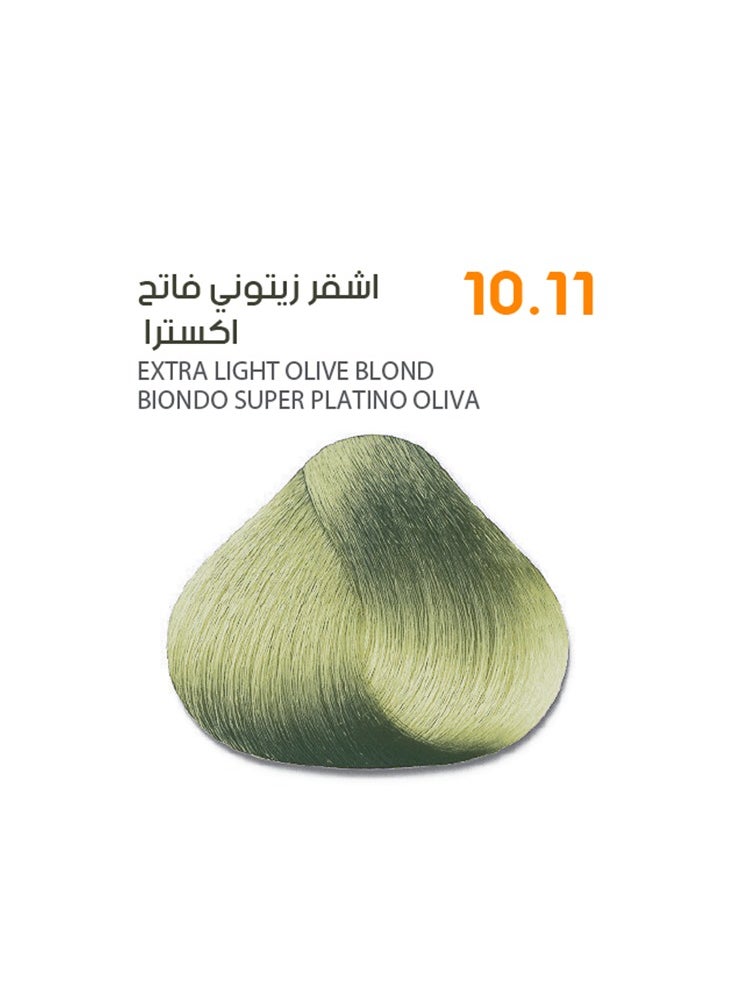 SAVOO Hair Color Cream 10.11 Extra Light Olive Blond - Herbal Extract & Oil Plex 100ml