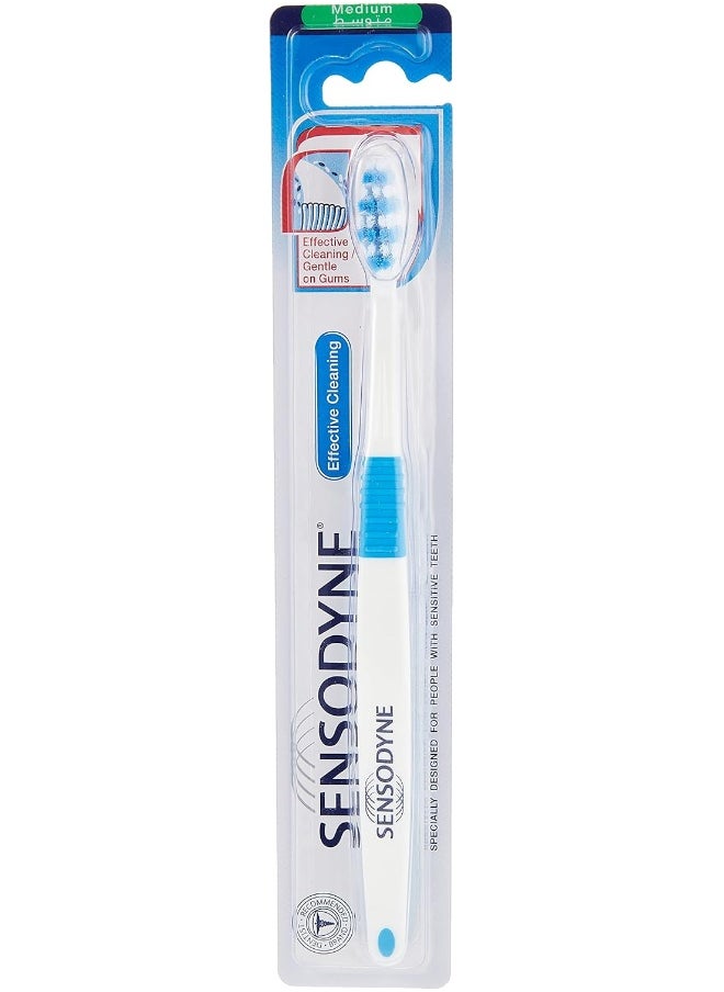 Elite Toothbrush Effective Cleaning, Assorted Color - 2 packs