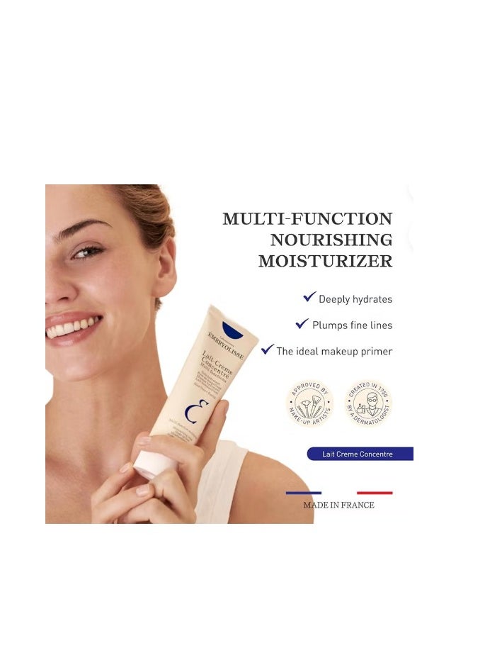 Lait Creme Concentre Multi Fonctions Moisturizer Cream 75ml, Help To Brighten The Skin and Decrease Redness, Natural Moisturizing Cream For All Skin Types, Recommend To Be Used Before Makeup