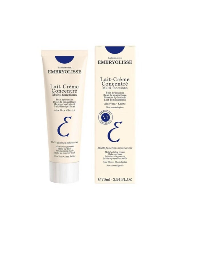 Lait Creme Concentre Multi Fonctions Moisturizer Cream 75ml, Help To Brighten The Skin and Decrease Redness, Natural Moisturizing Cream For All Skin Types, Recommend To Be Used Before Makeup