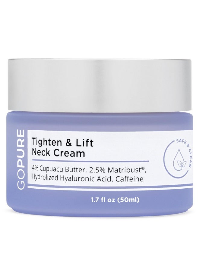 Neck Firming Cream - Anti-Aging Neck Cream For Tightening And Wrinkles For An Even Skin Tone And Neck Lift - With Pro-Active Firming Complex, 1.7 Oz