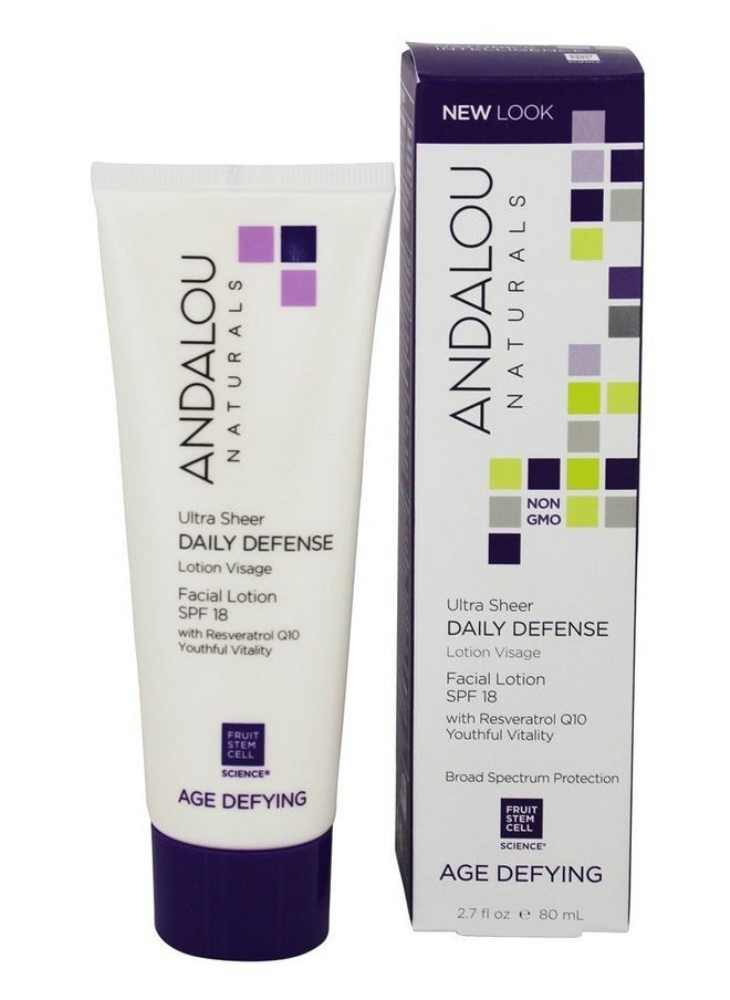 Daily Defense With Spf 18 Age-Defying Facial Lotion - 2.7 Fl Oz