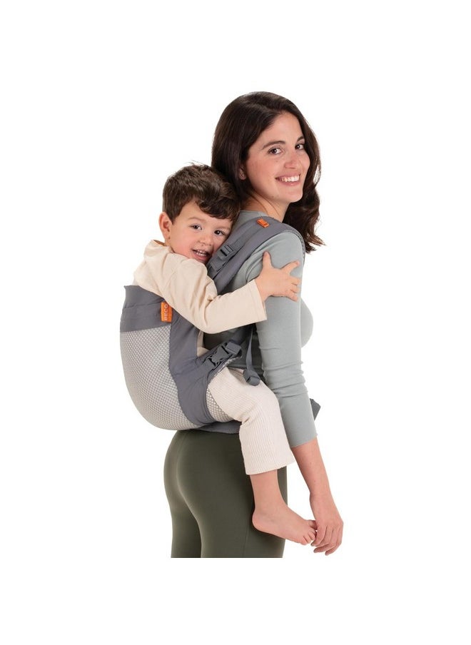 Beco Toddler Carrier With Extra Wide Seat - 100% Polyester 3D Performance Mesh Toddler Carrying Backpack Style And Front-Carry -Lightweight & Breathable Child Carrier -Toddler Sling Carrier 20-60 Lbs