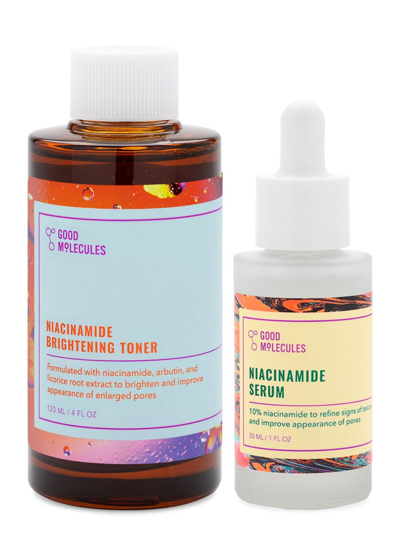 GOOD MOLECULES Niacinamide Texture & Pore Refining Set