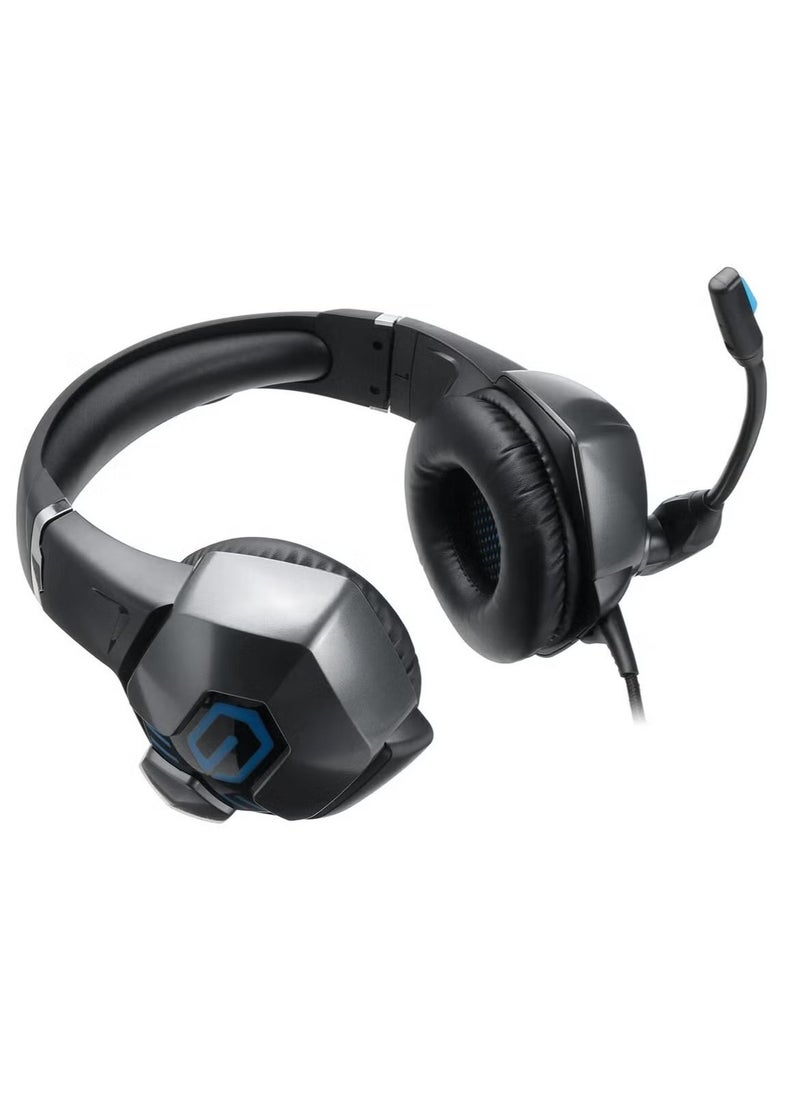 A6 Professional Gaming Headset – Excellent Audio Performance, High-Quality Adjustable Microphone, Comfortable Over-Ear Cushions, Noise-Canceling, Ideal for PC, PS4, Xbox, and Mobile Gaming