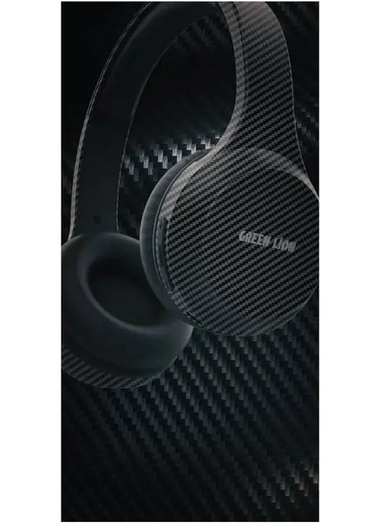 Carbon Beat Headphone / Transparent Sound / Significant Working Hours / Considerable Range Distance / Microphone / Aux Support / 40mm Driver / V5.3 Bluetooth / Durable - Black