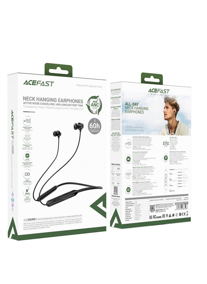 ACEFAST N3  Neck Hanging Wireless Earphones