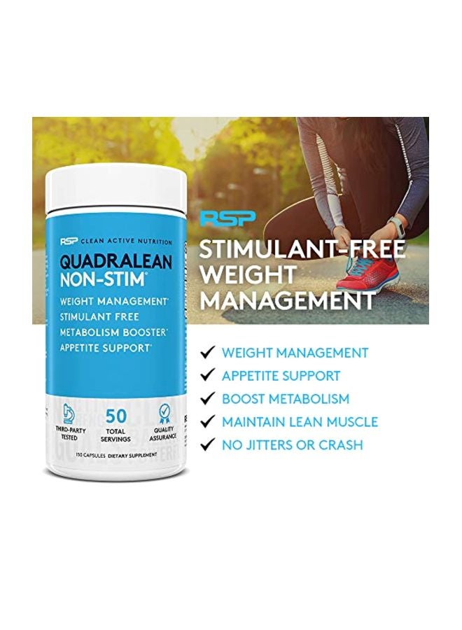 Quadralean Non Stim Weight Management - 150 Capsules