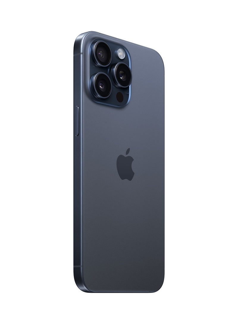 iPhone 15 Pro Max Physical Dual Sim 512GB Blue Titanium 5G With FaceTime