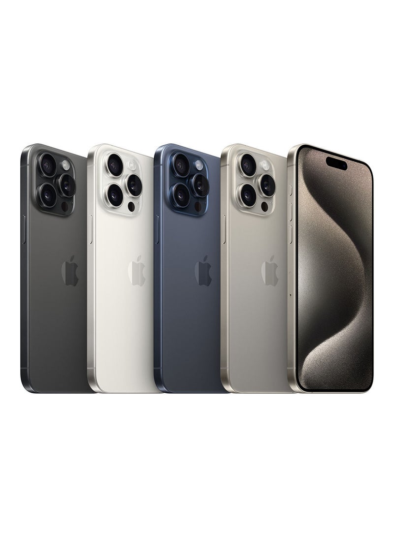 iPhone 15 Pro Max Physical Dual Sim 512GB Blue Titanium 5G With FaceTime