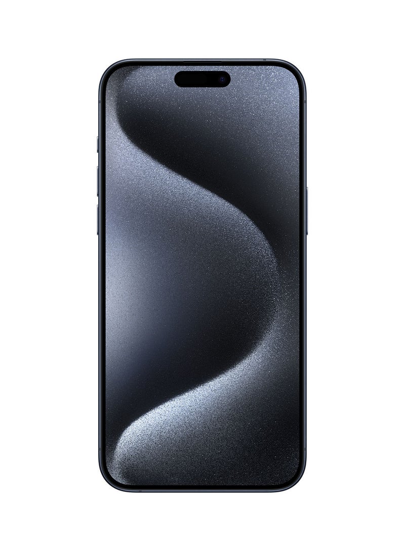 iPhone 15 Pro Max Physical Dual Sim 512GB Blue Titanium 5G With FaceTime