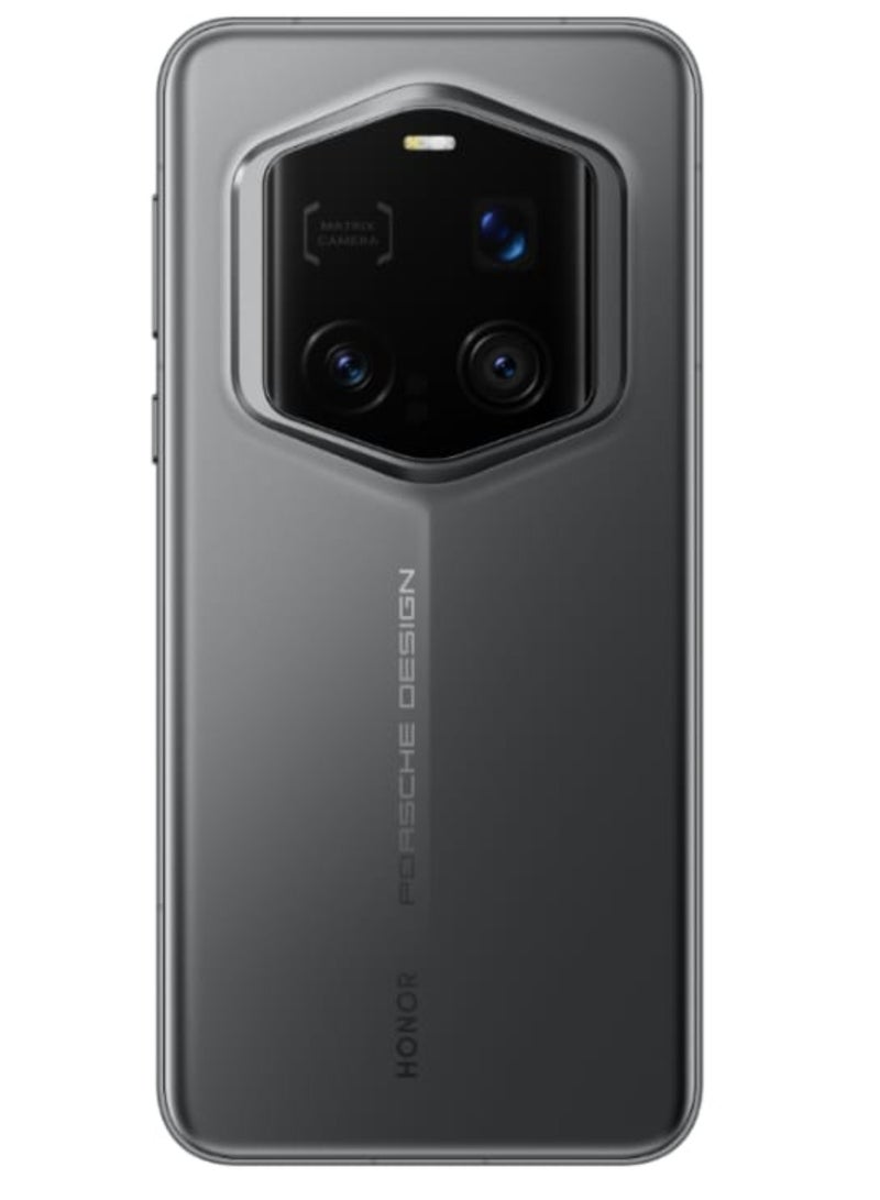 Magic 7 RSR Porsche Design Smartphone Agate Grey | 24GB RAM + 1TB Storage | Snapdragon 8 Elite Chip | 6.8” LTPO OLED 120Hz Display | Quad Camera (200MP+50MP+50MP+TOF) | 5850mAh Battery | IP68 | Android 15 | Luxury Design with Google play Chinese version