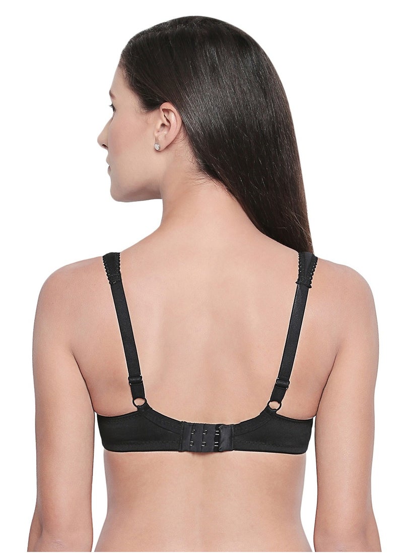 Ladies net padded with designer straps Bra- Pack of 1 (CUP-B & C)