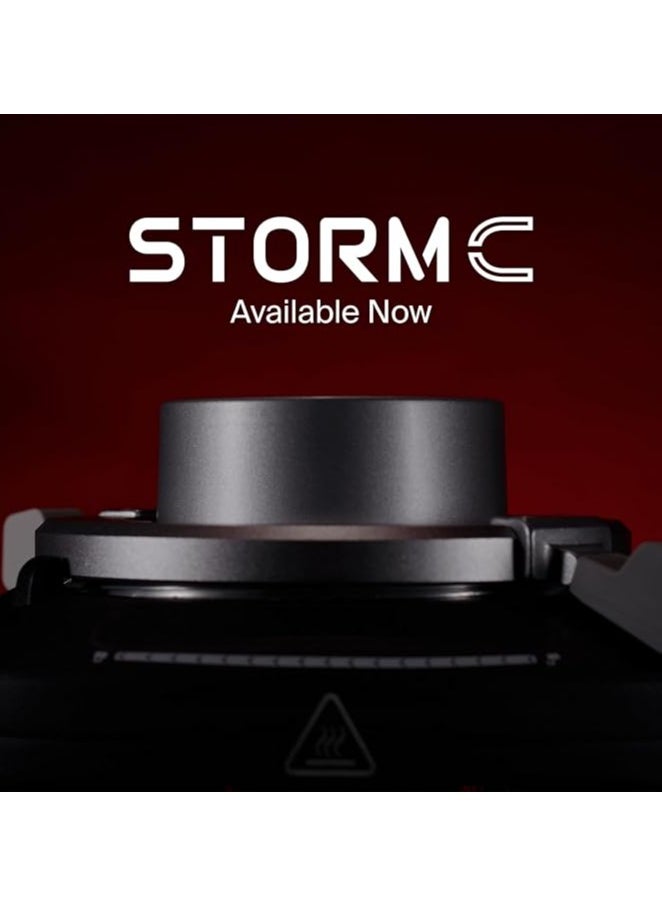 Aputure STORM 80c RGBACL Full-Color LED Video Light, 80W Portable Point Light with 1800-20000K CCT Range, IP65 Waterproof, Multiple Dimming Modes, V-Mount Support, Sidus Link APP Control