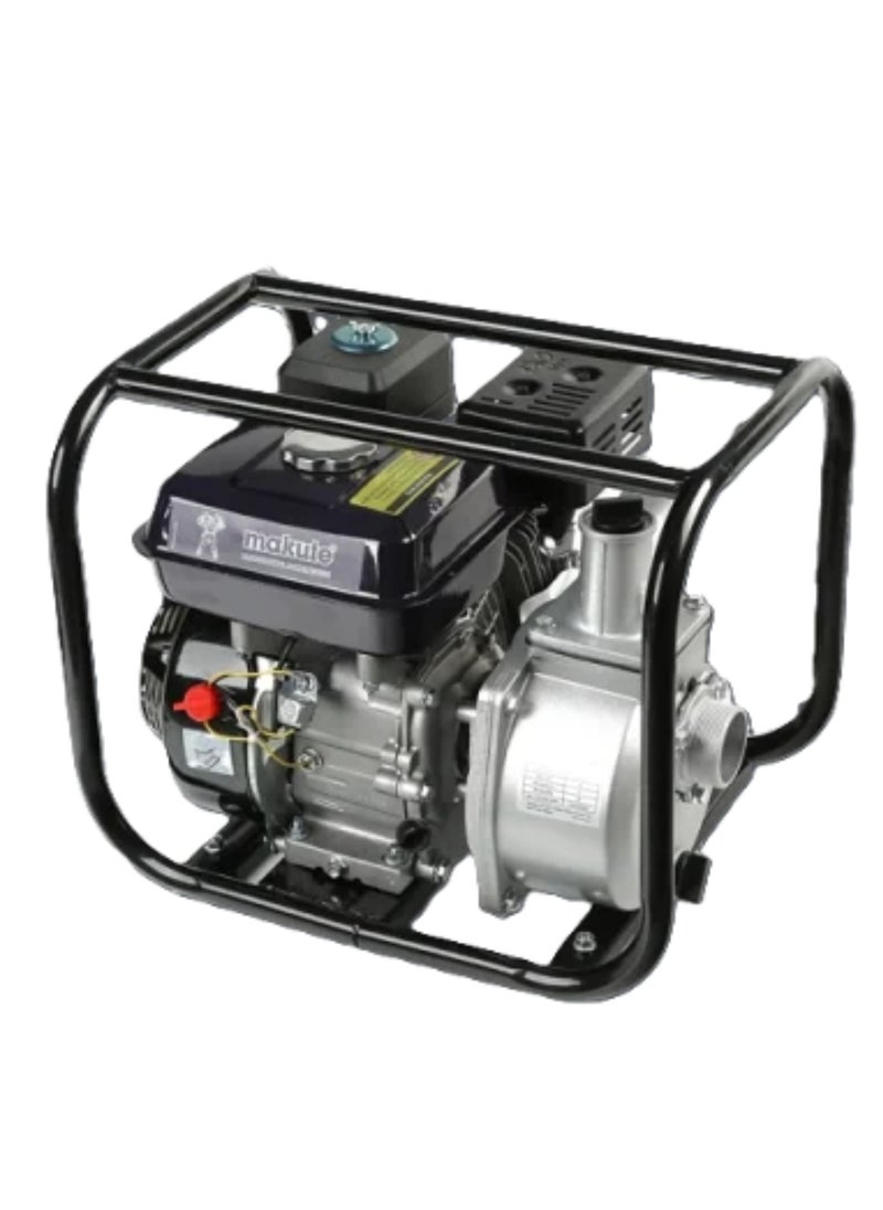 Gasoline Water Pump, 4kW/7HP 4-Stroke Engine, 2-Inch Outlet, 30m Lift, 30 m³/hour Flow Rate, Lightweight Aluminum Housing, Durable Cast Iron Pump Outlets, Portable and Efficient for Farm, WP20