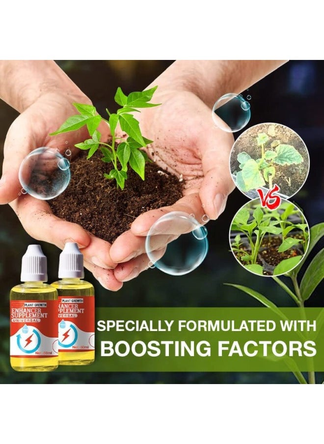 2023 New Plant Growth Enhancer Supplement, Plant Grow Enhancer Supplement, Promotes Rooting, Rescue The Disease Seedlings, Plant Growth Enhancer (3PCS)