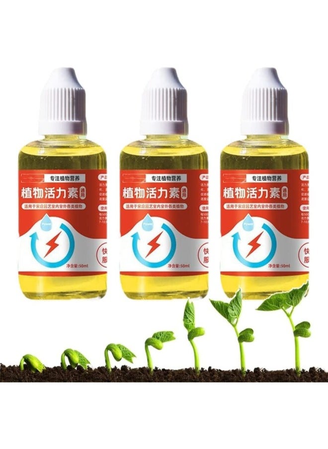 2023 New Plant Growth Enhancer Supplement, Plant Grow Enhancer Supplement, Promotes Rooting, Rescue The Disease Seedlings, Plant Growth Enhancer (3PCS)