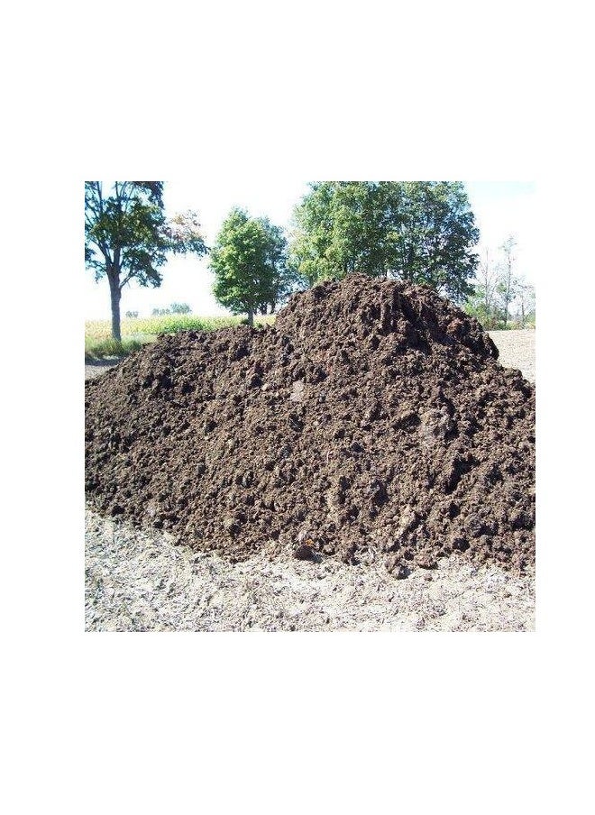 Natural Organic Fertilizer Cow & Poultry Manure Compost Blend | Indoor and Outdoor Plants | Made in UAE | 25KG