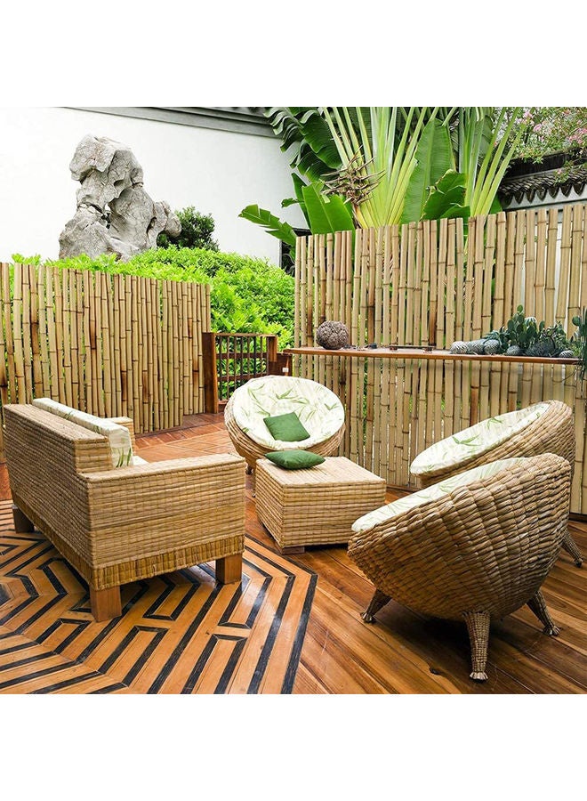Bamboo Pole For Plants Support Beige 100x2.5x2.5cm