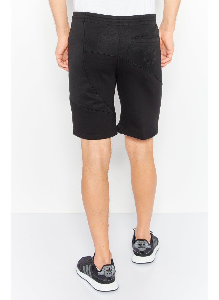 Men Sportswear Fit Outdoor Shorts, Black