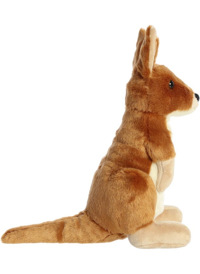 ® Adorable Flopsie™ Kangaroo Stuffed Animal - Playful Ease - Timeless Companions - Brown 12 Inches