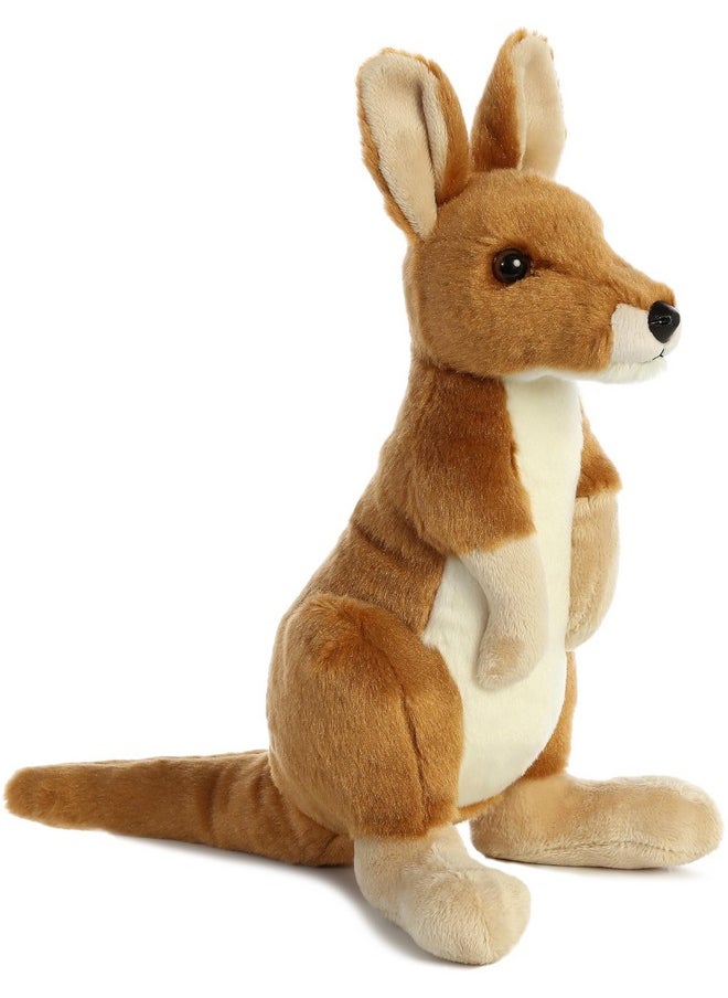 ® Adorable Flopsie™ Kangaroo Stuffed Animal - Playful Ease - Timeless Companions - Brown 12 Inches