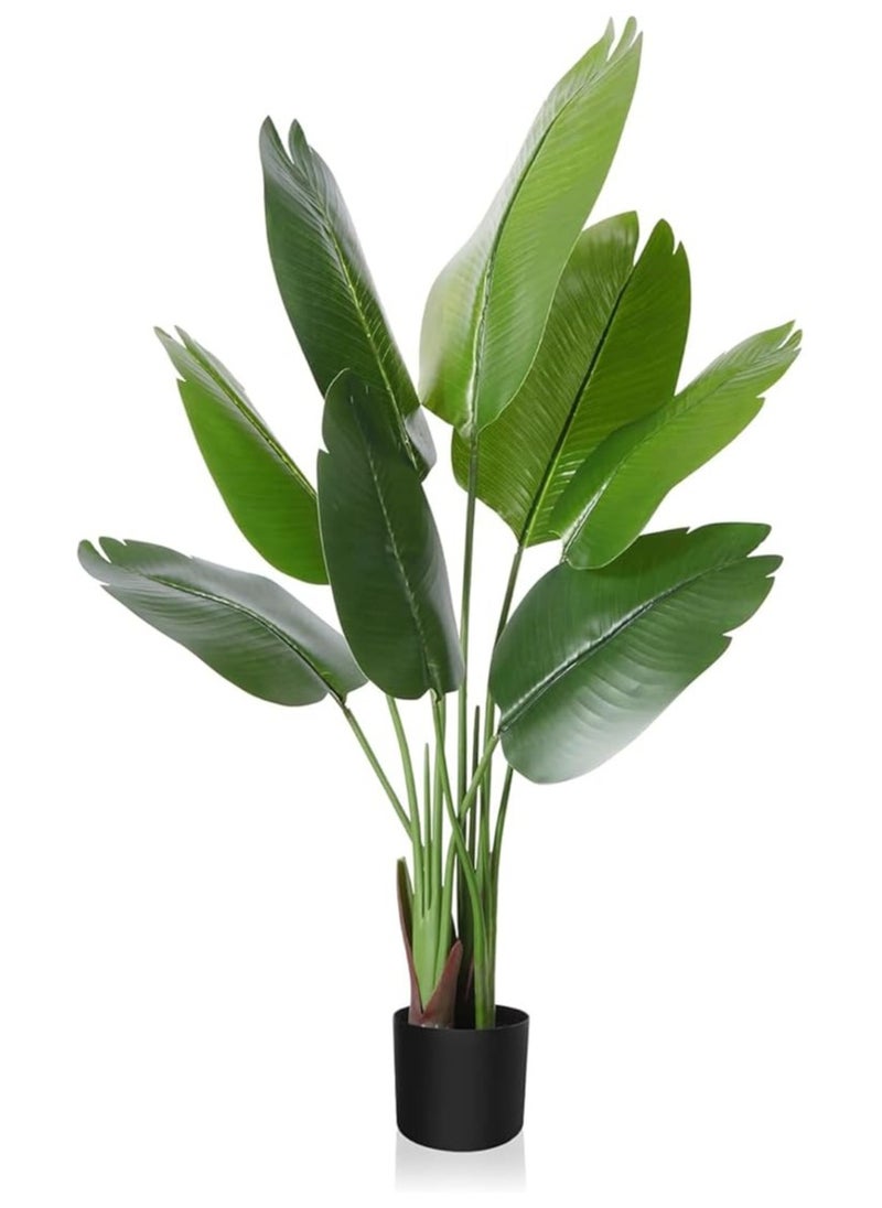 Artificial Tree Fake Plants Fake Trees Faux Plants Indoor Realistic Plants for Office Home Room Store Decor Height 90 CM Traveler Palm.