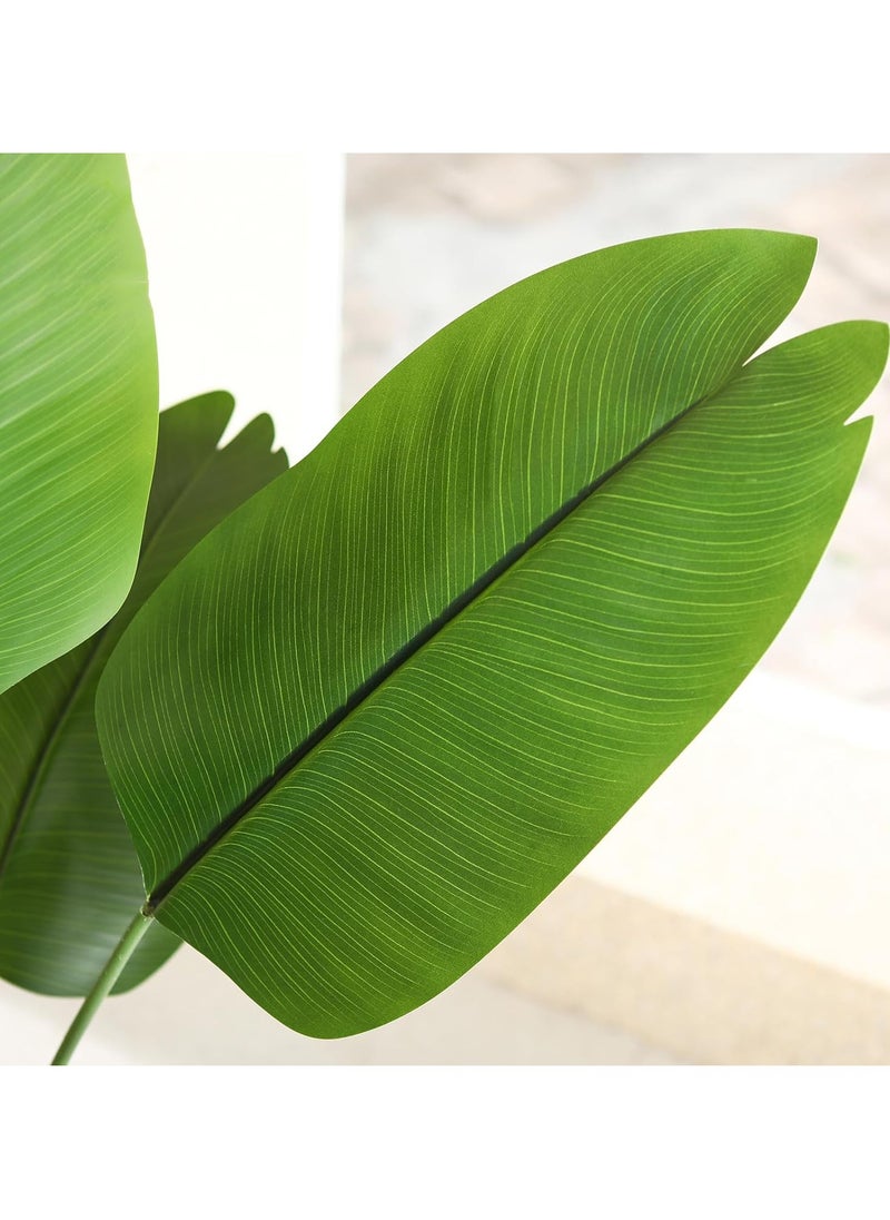 Artificial Tree Fake Plants Fake Trees Faux Plants Indoor Realistic Plants for Office Home Room Store Decor Height 90 CM Traveler Palm.