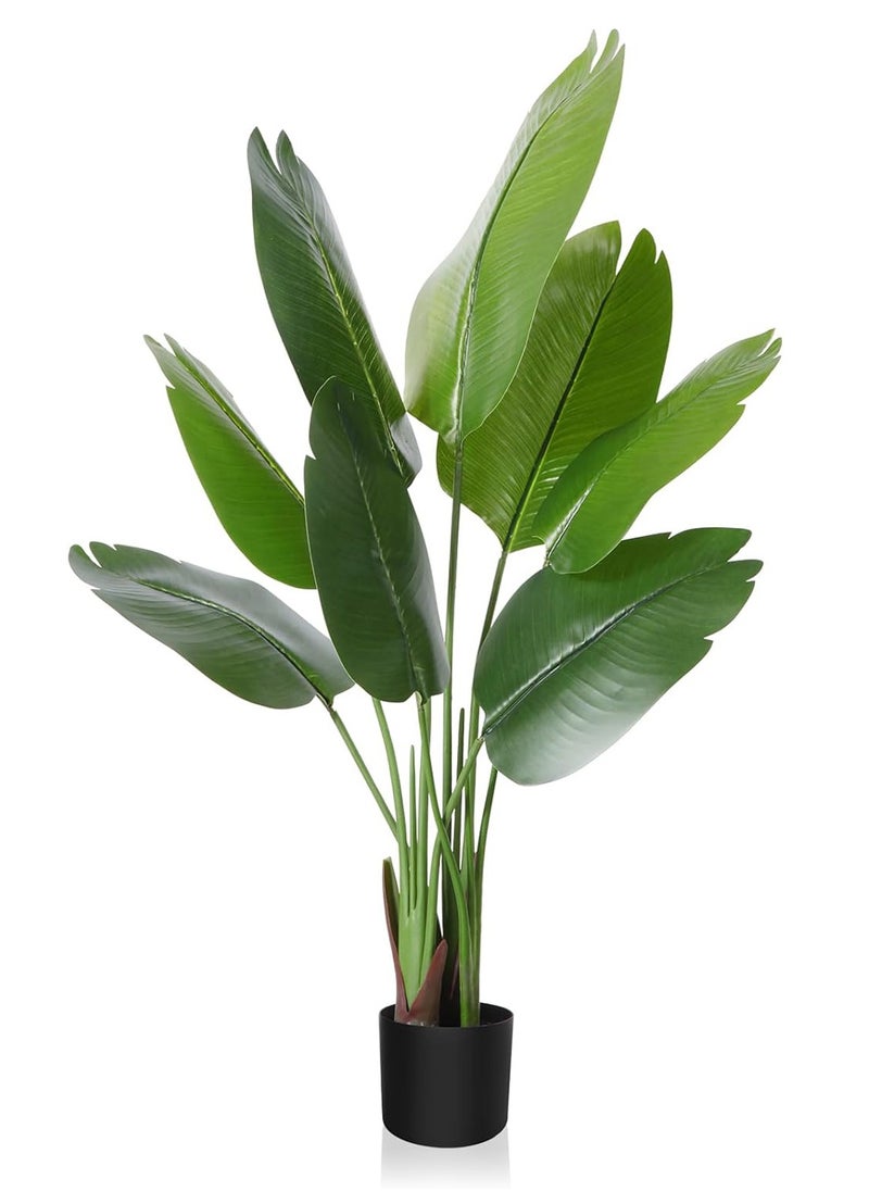 Artificial Tree Fake Plants Fake Trees Faux Plants Indoor Realistic Plants for Office Home Room Store Decor Height 90 CM Traveler Palm.