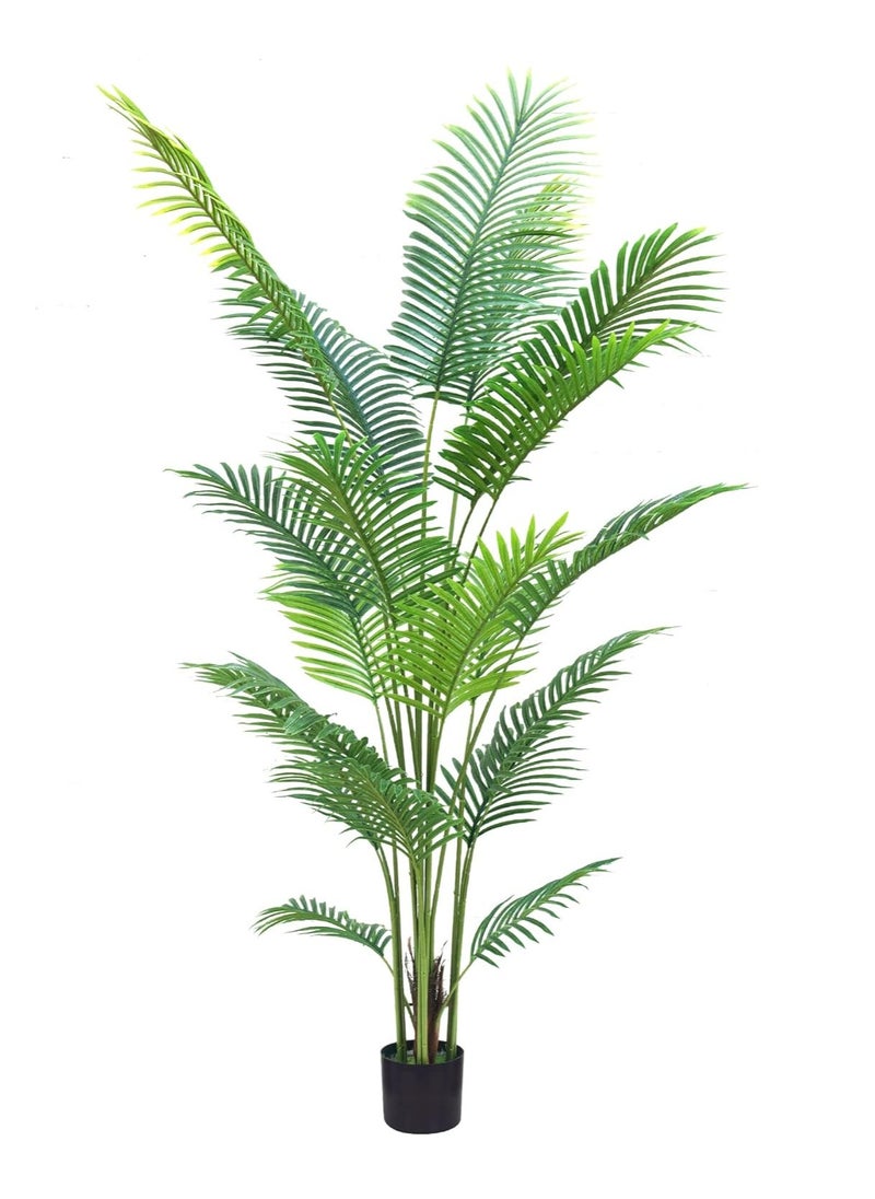 Artificial Tree Fake Plants Fake Trees Faux Plants Indoor Realistic Plants for Office Home Room Store Decor Height 150 CM Areca Palm.