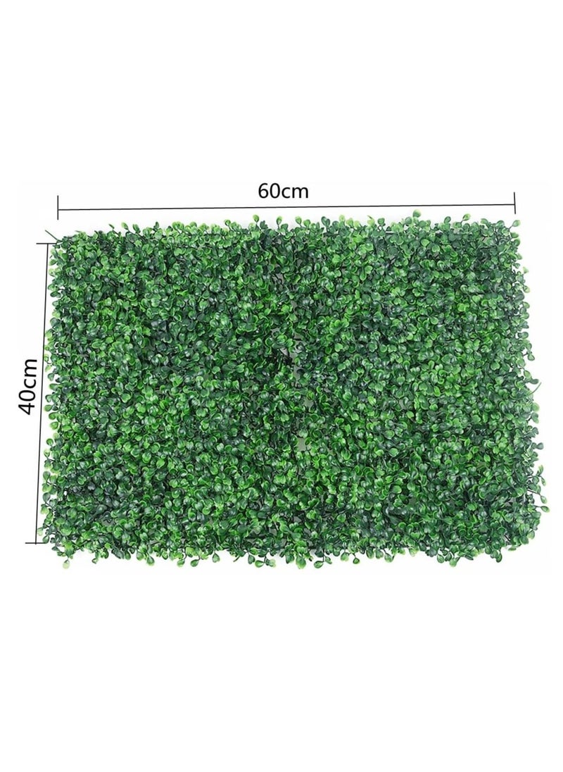 FFD 5pcs Artificial Wall Grass For Home Indoor Outdoor Villa Garden Decoration Artificial Grass Wall Decor Green 40x60cm 2pcs