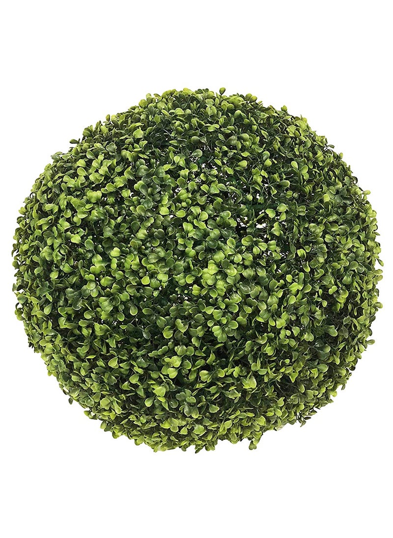 Artificial Topiary Ball Indoor Outdoor Fake Boxwood Plant Decorative Balls Faux Plants Garden Spheres Artificial Grass Dome Ball Plants Grass Ball Artificial Leaf Topiary Ball