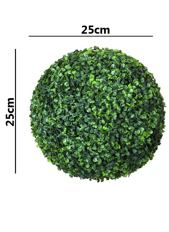 Artificial Grass Ball Topiary Ball Green 25x25cm