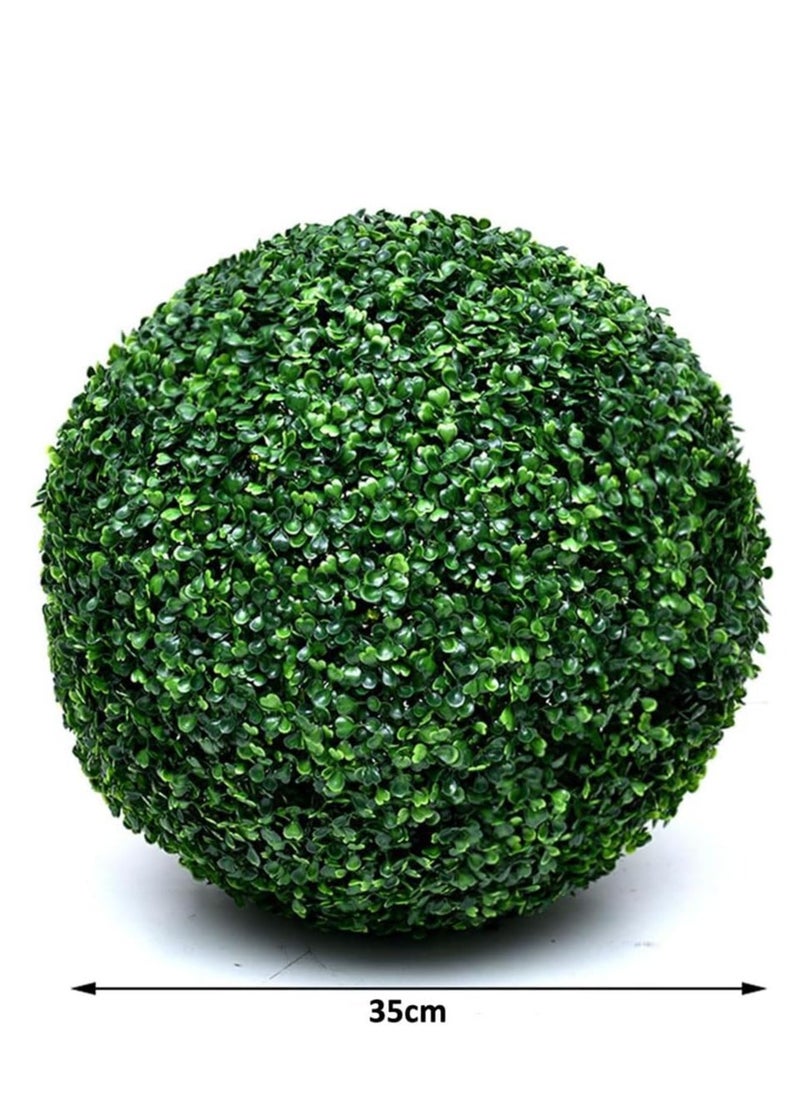 FFD Artificial Topiary Ball Indoor Outdoor Fake Boxwood Plant Decorative Balls Faux Plants Garden Spheres Artificial Grass Dome Ball