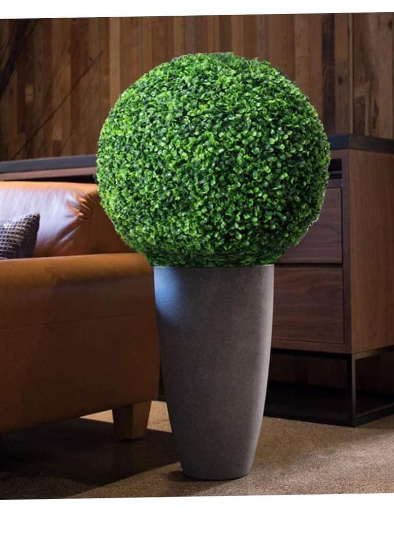 FFD Lifelike Artificial Topiary Grass Balls for Timeless Home, Hotel, and Mall Décor - Perfect for Indoor & Outdoor Beauty, Weddings