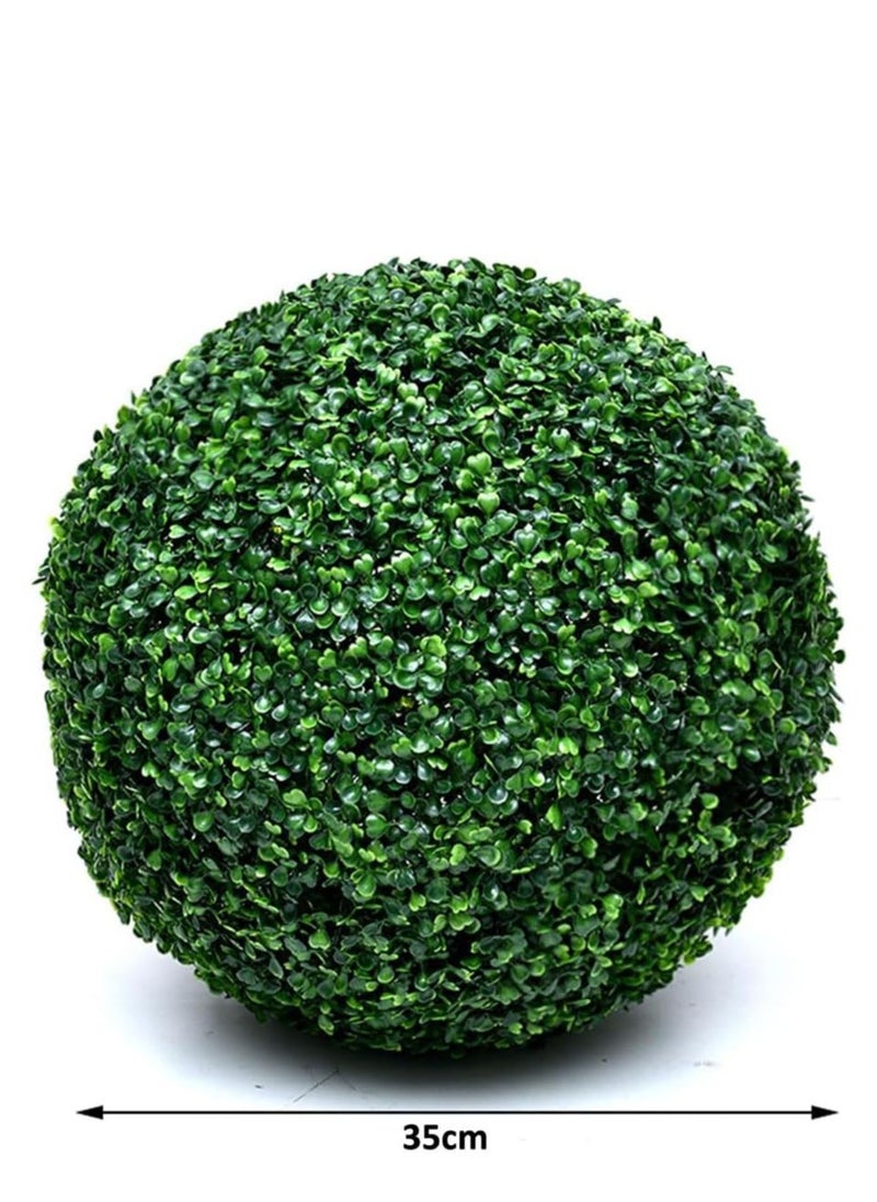 FFD Green Oasis: Fake Plant Bolls Grass Dome Ball Perfect Garden Enhancement